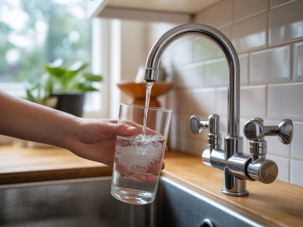 5-stage reverse osmosis system for safer drinking water at home