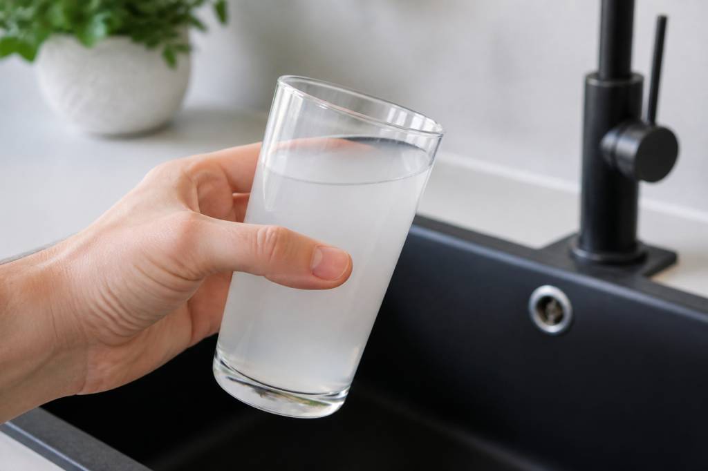 Cloudy water: what it means, common causes and how to fix it