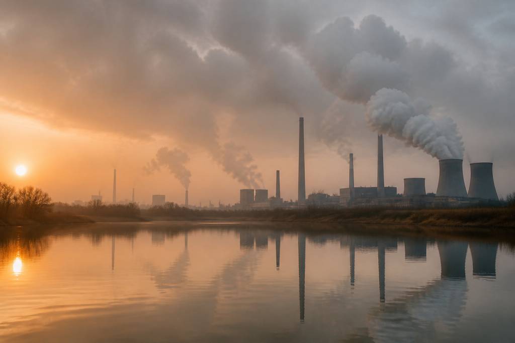 Cause of greenhouse gases and their impact on water pollution